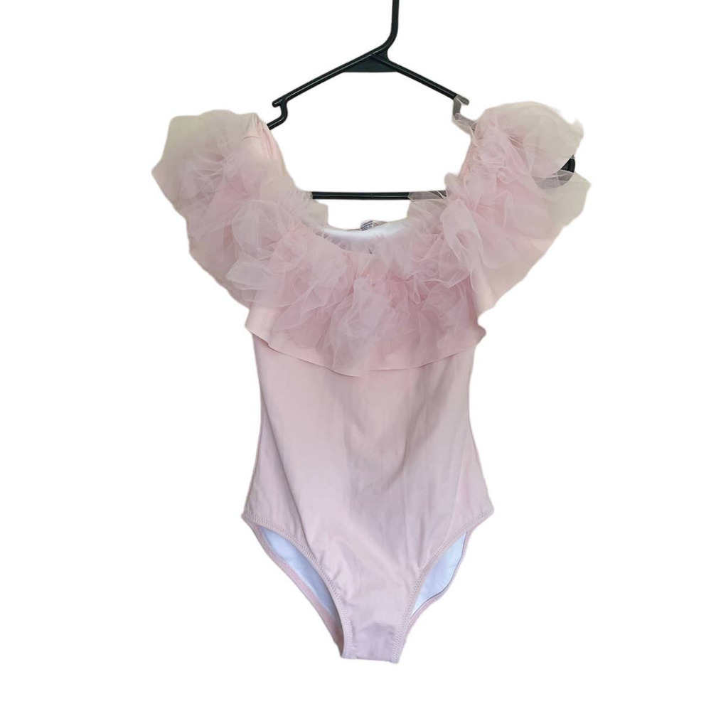 Stella Cove Tulle Shoulder Swimsuit